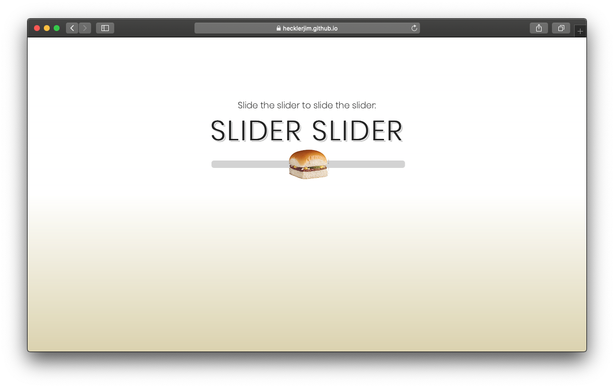 Slider Slider